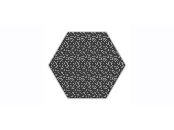 abstract-swirly-design-hexagon-shaped-canvas-print-20cm-x-20cm