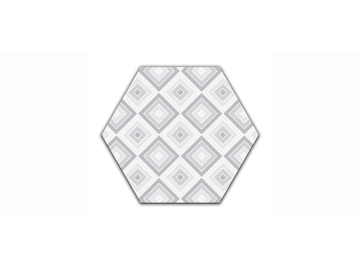 abstract-monochrome-diamonds-design-hexagon-shaped-canvas-print-20cm-x-20cm