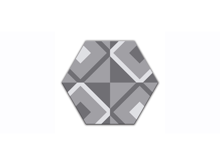 abstract-monochrome-squares-design-hexagon-shaped-canvas-print-20cm-x-20cm
