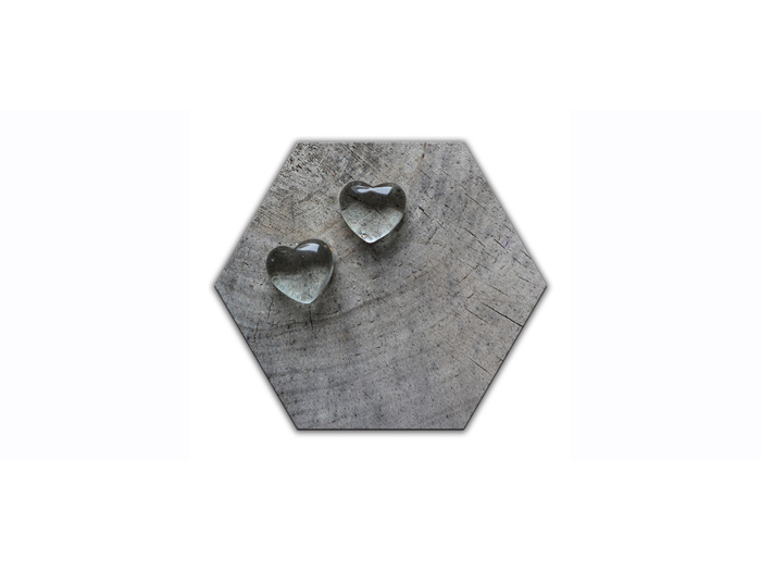 heart-shaped-droplets-design-hexagon-shaped-canvas-print-20cm-x-20cm