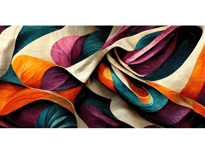abstract-orange-folds-design-canvas-print-60cm-x-120cm
