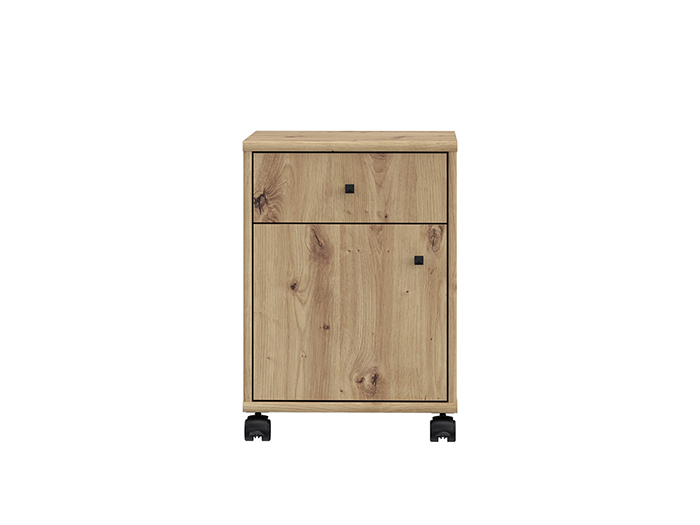 tempra-v2-under-desk-unit-on-wheels-artisan-oak-54-2cm