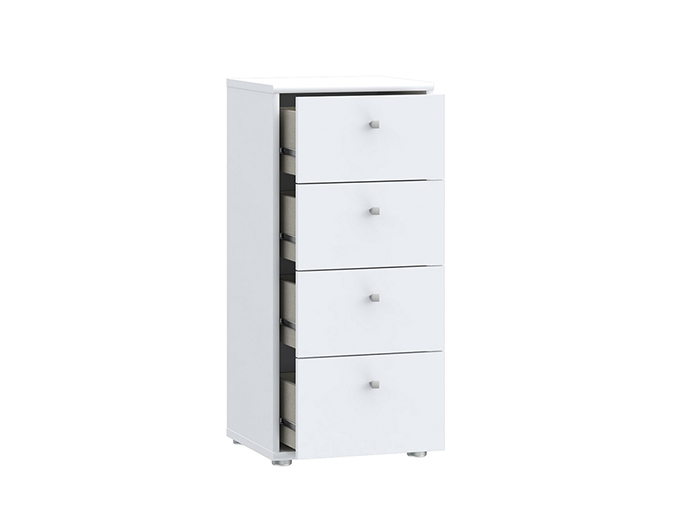 tempra-v2-low-narrow-chest-of-4-drawers-white