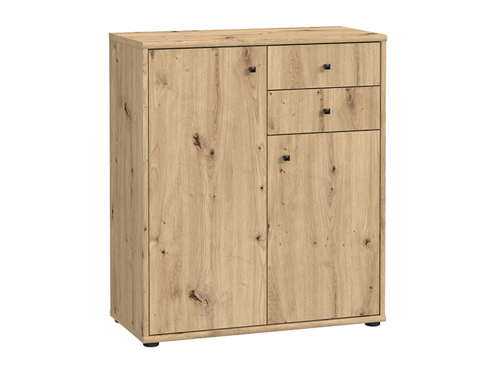 tempra-v2-storage-unit-cabinet-with-2-doors-2-drawers-artisan-oak-85-5cm