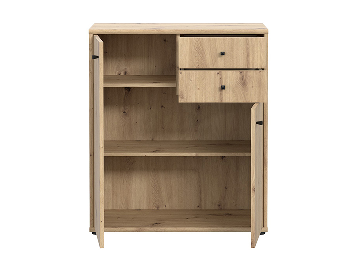 tempra-v2-storage-unit-cabinet-with-2-doors-2-drawers-artisan-oak-85-5cm