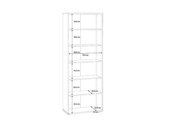 tempra-v2-open-shelf-book-case-storage-unit-white-73-7cm-x-34-8cm-x-198cm