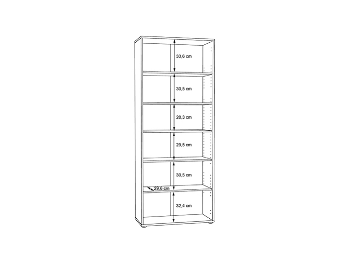 tempra-v2-open-shelf-book-case-storage-unit-sonoma-oak-73-7cm-x-34-8cm-x-198cm