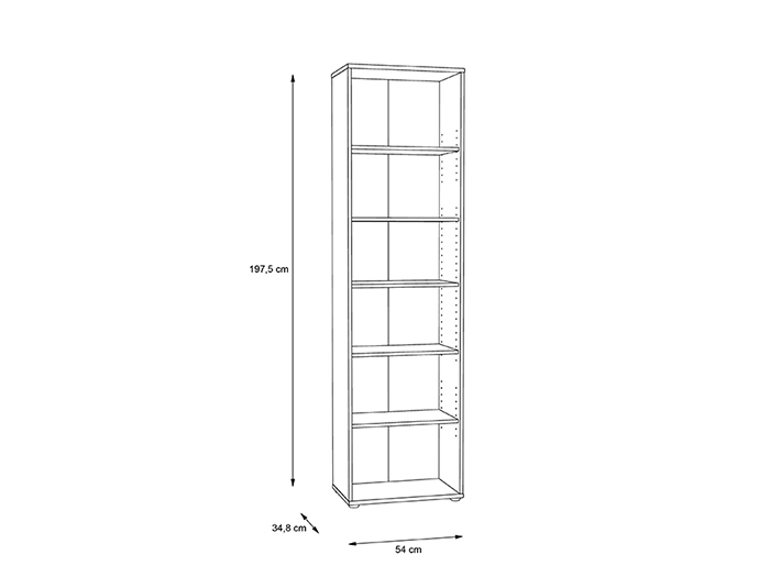 tempra-v2-narrow-open-shelf-book-case-storage-unit-artisan-oak-198cm