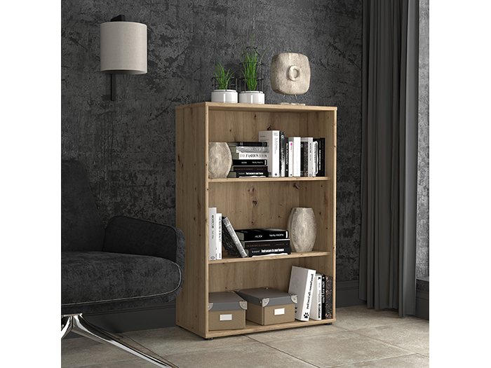 tempra-v2-3-tier-open-shelf-book-case-storage-unit-artisan-oak-111cm