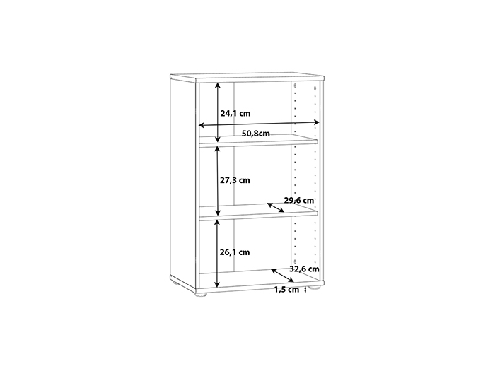 tempra-v2-low-narrow-open-shelf-book-case-storage-unit-white-85-5cm