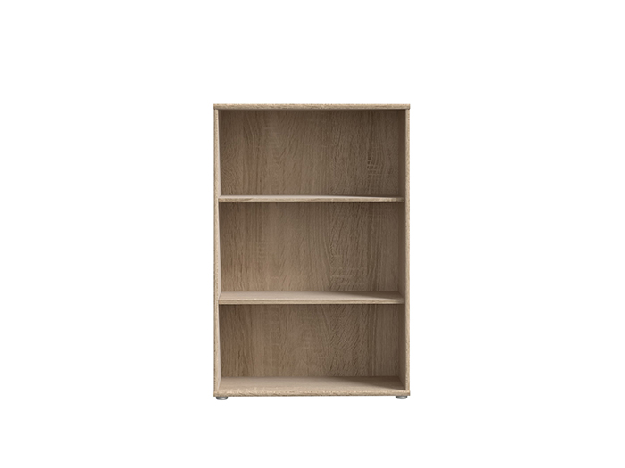 tempra-v2-low-narrow-open-shelf-book-case-storage-unit-sonoma-oak-85-5cm