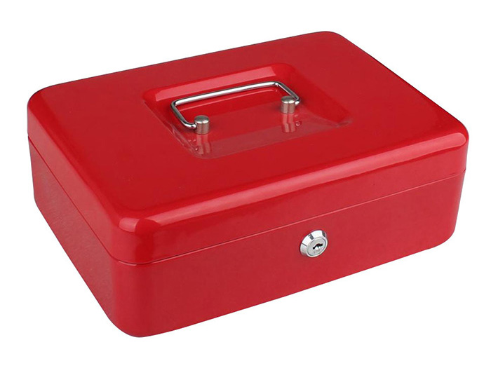 steel-cash-box-with-plastic-coin-tray-red-20cm-x-15cm