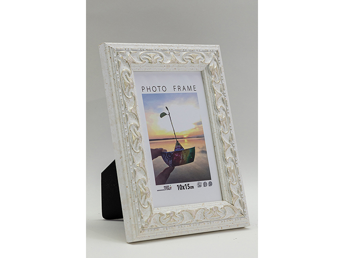 art-491-photo-frame-white-silver-10cm-x-15cm