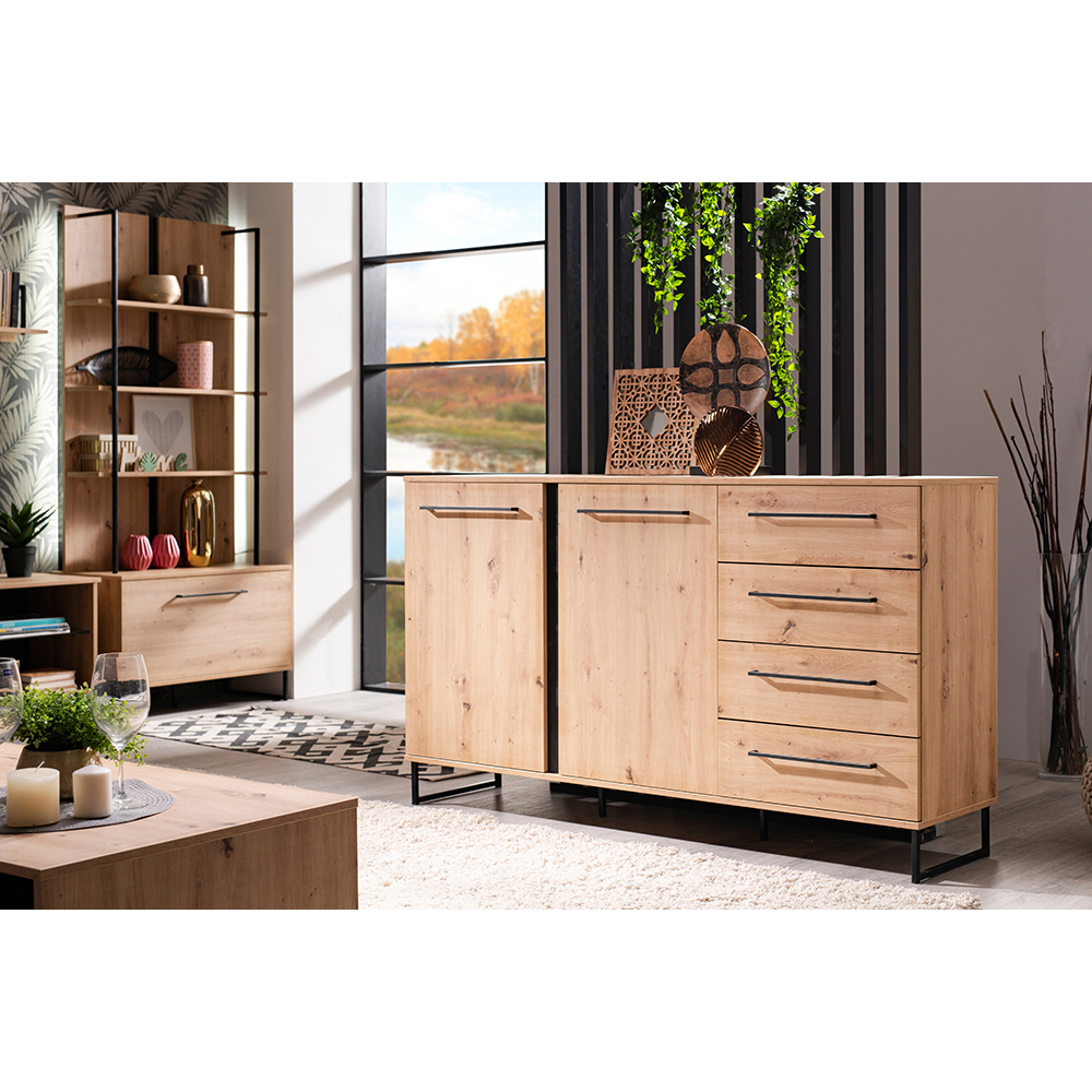 sardinia-2-doors-4-drawers-cabinet-sideboard