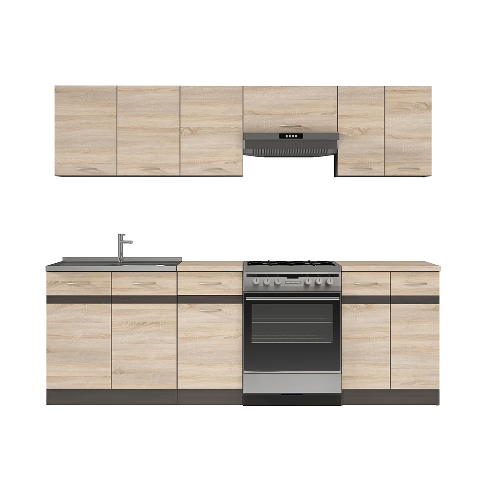 junona-kitchen-composition-sonoma-wenge-oak-240cm