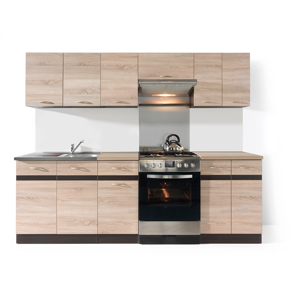 junona-kitchen-composition-sonoma-wenge-oak-240cm