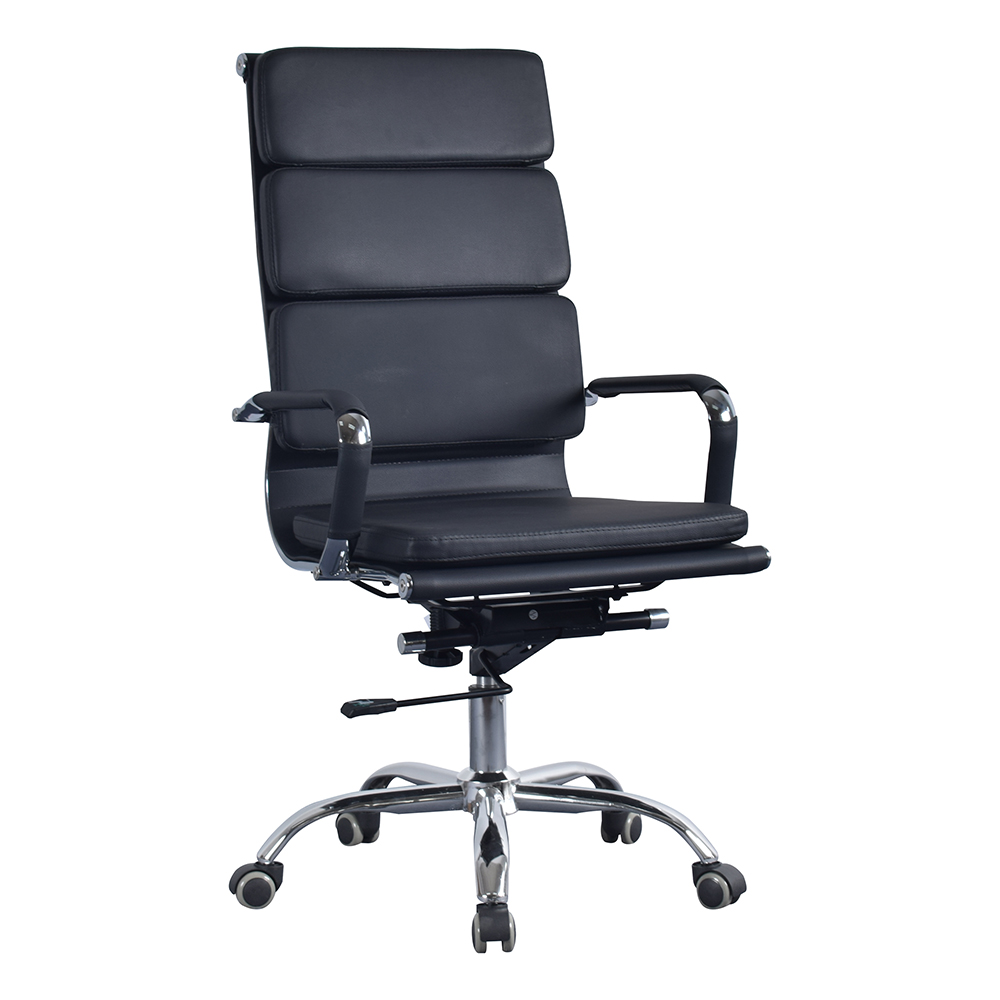 artificial-leather-executive-high-back-office-armchair-black