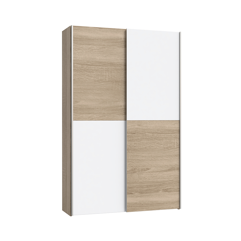 ozzula-2-door-sliding-wardrobe-sonoma-oak-white-120cm