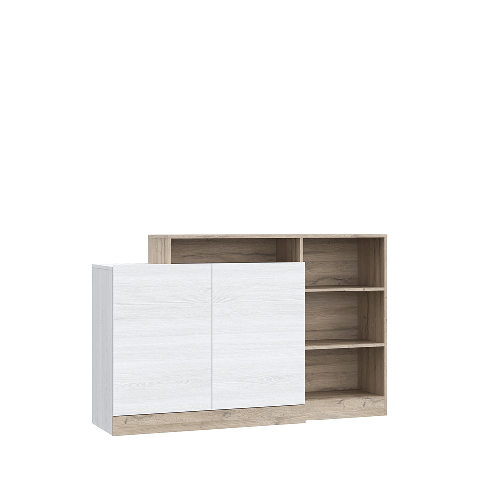 bodil-sideboard-white-light-oak-150cm