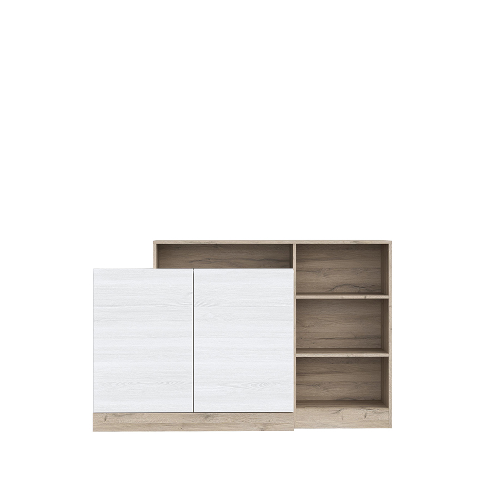 bodil-sideboard-white-light-oak-150cm