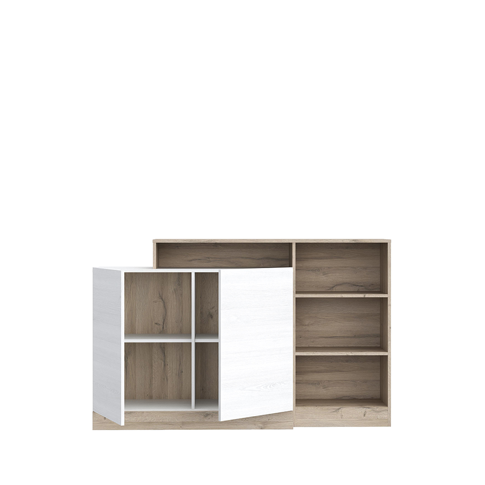 bodil-sideboard-white-light-oak-150cm