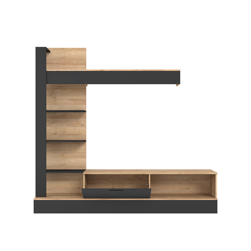 geluza-wall-unit-dark-grey-medium-oak-205cm