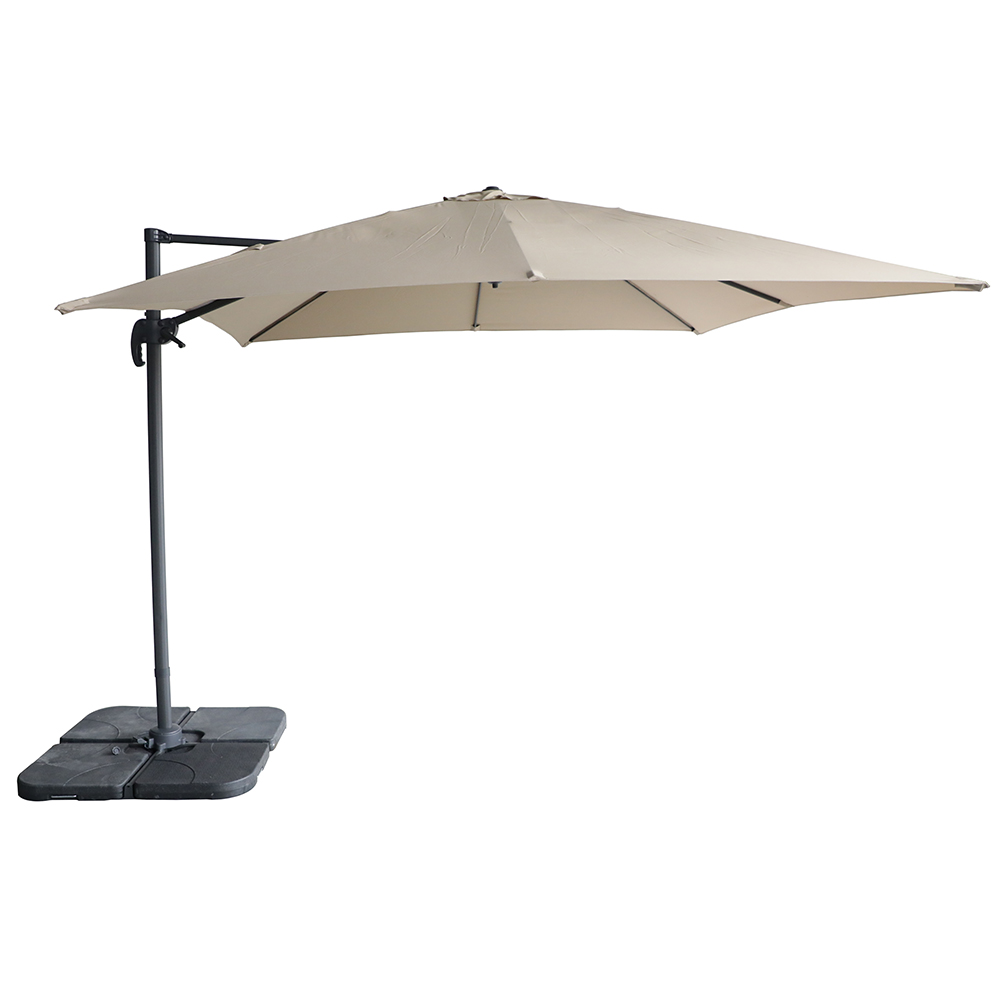 mini-roma-square-umbrella-with-aluminium-side-pole-taupe-300cm