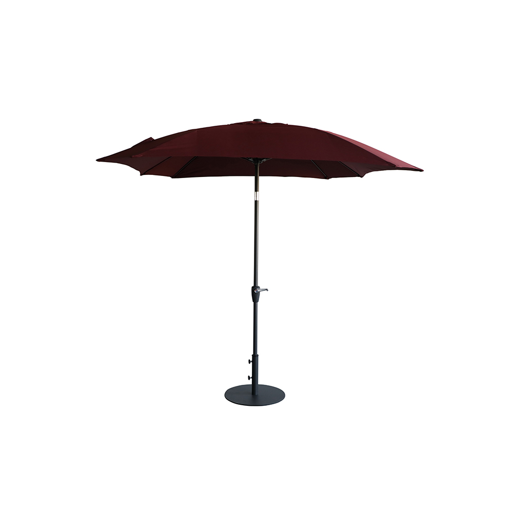 octagon-umbrella-with-aluminium-centre-tilting-pole-burgundy-red-250cm