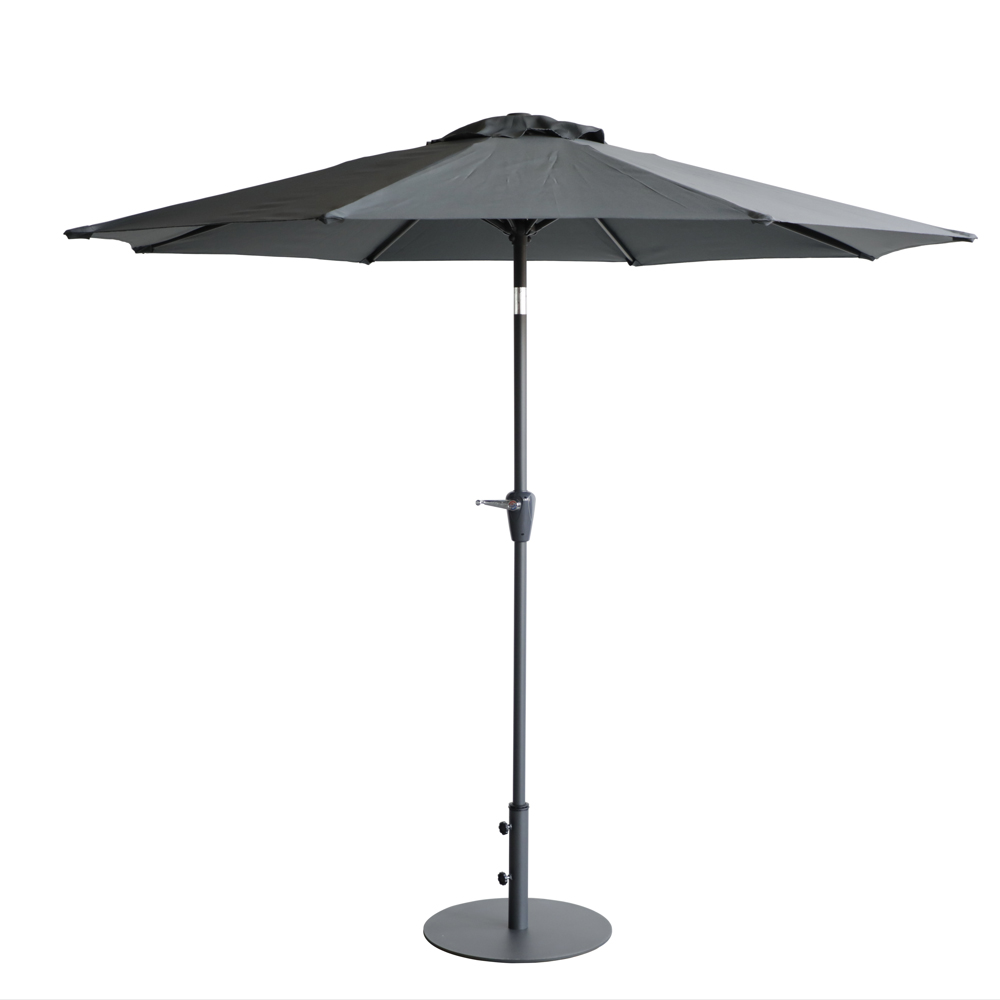 market-round-umbrella-with-centre-aluminium-pole-charcoal-grey-250cm