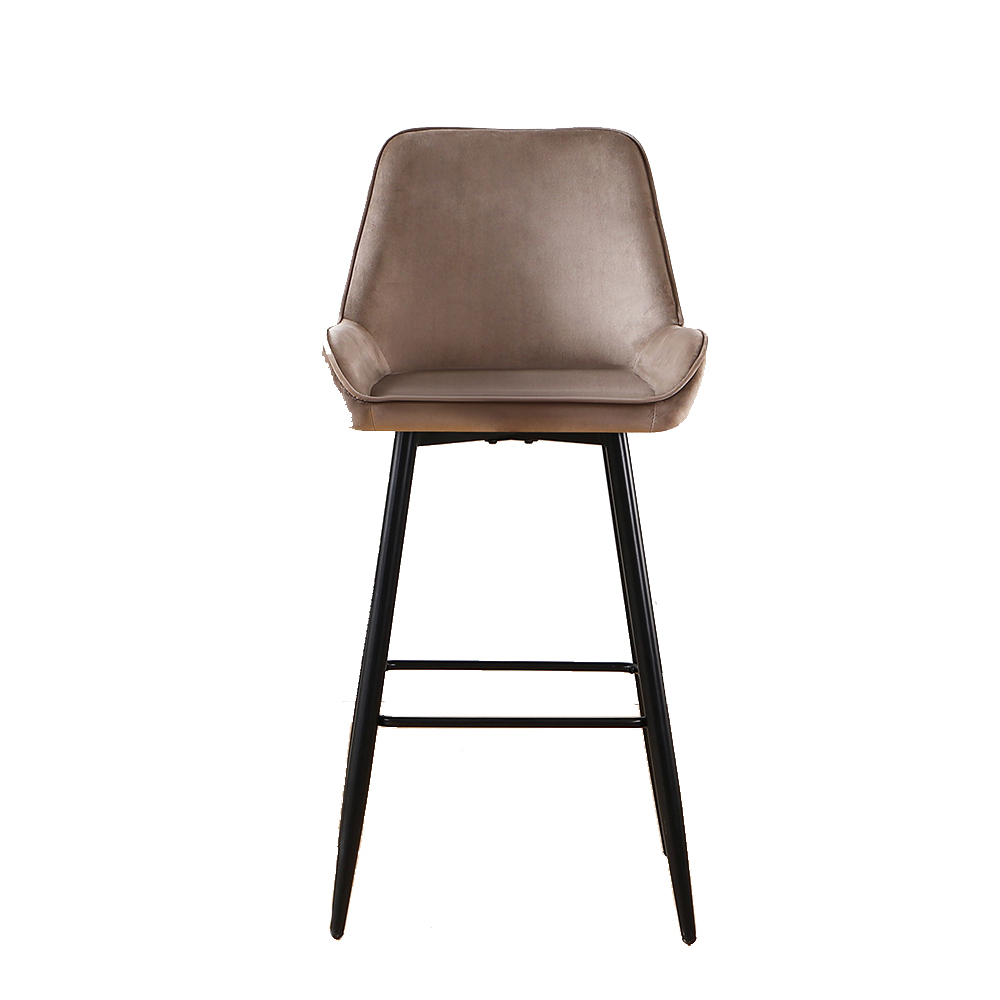 velvet-fabric-bar-stool-taupe