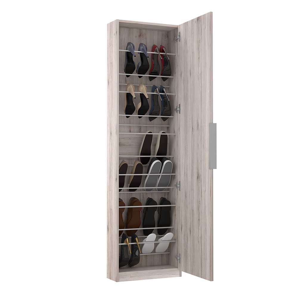 calma-shoe-cabinet-with-mirror-sand-oak-colour-50cm-x-180cm