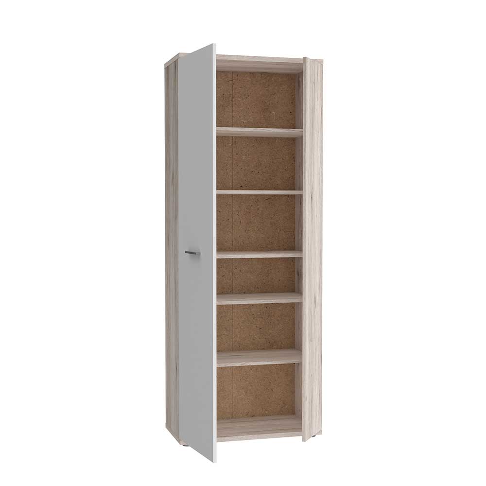 net-106-shoe-cabinet-sand-oak-colour