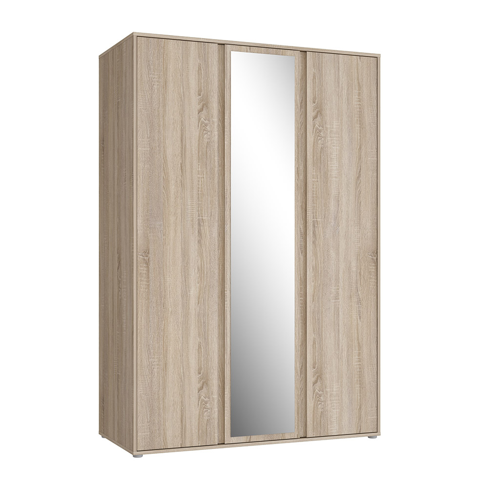 lisson-3-door-wardrobe-with-mirror-sonoma-oak-129-5cm-x-193-7cm