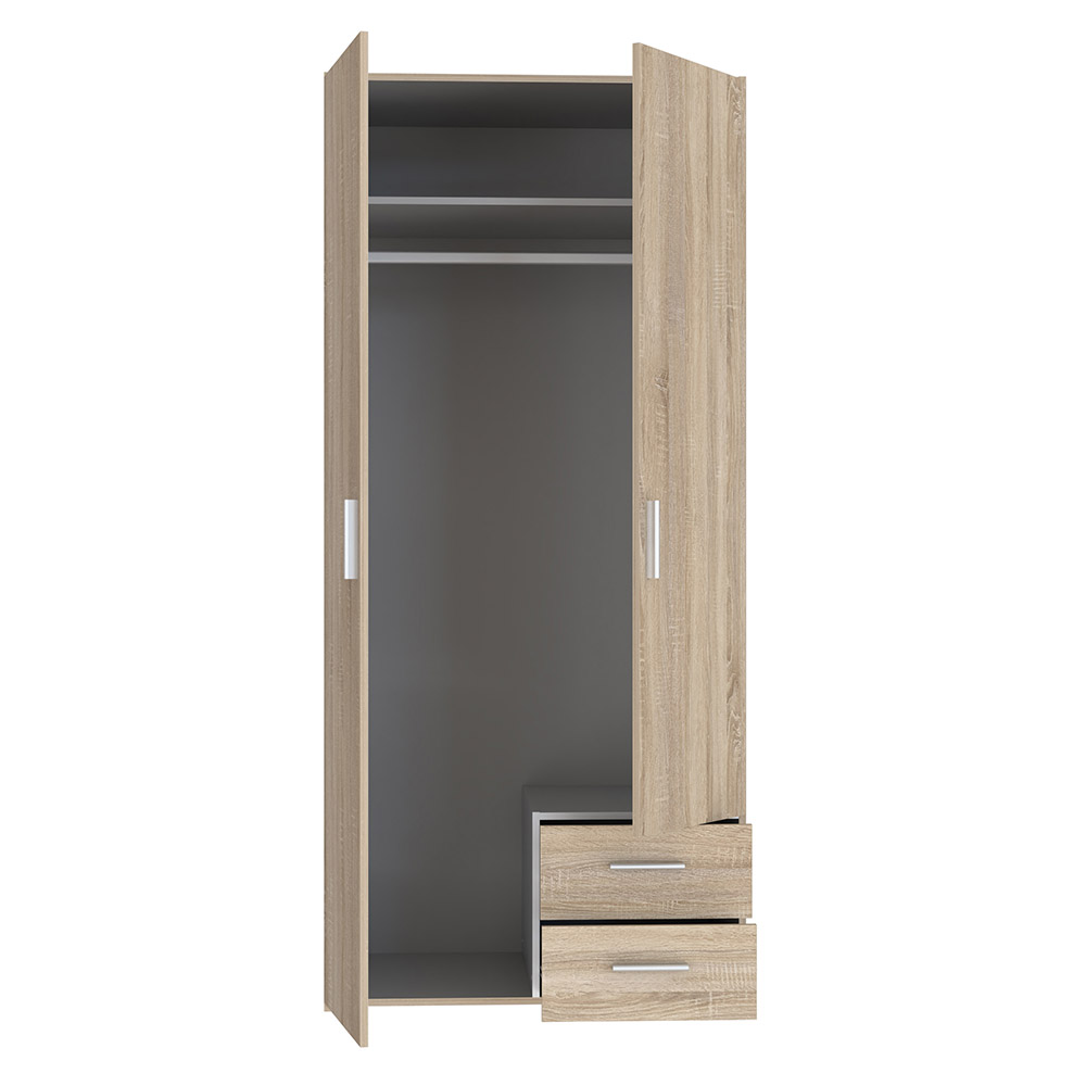 telane-2-door-2-drawer-wardrobe-sonoma-oak-87-9cm-x-195cm