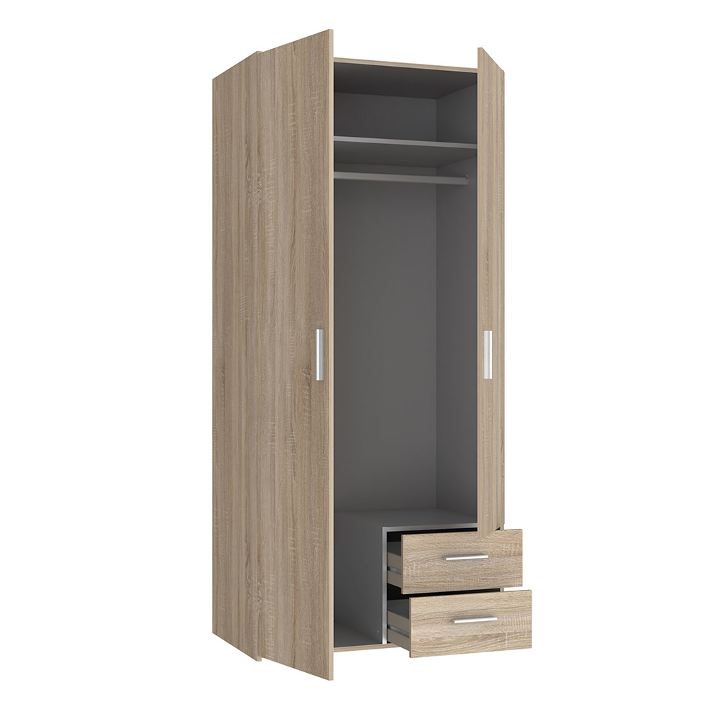 telane-2-door-2-drawer-wardrobe-sonoma-oak-87-9cm-x-195cm
