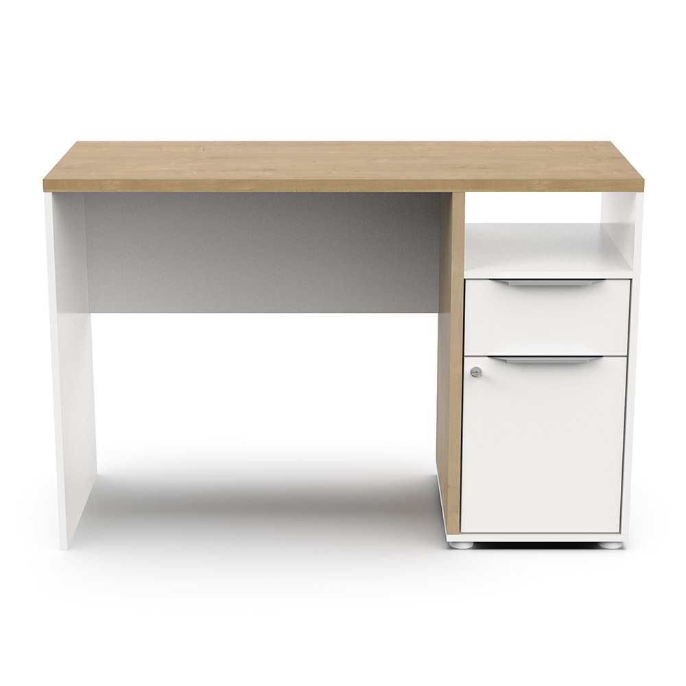 access-desk-with-lockable-door-drawer-hamilton-oak-white