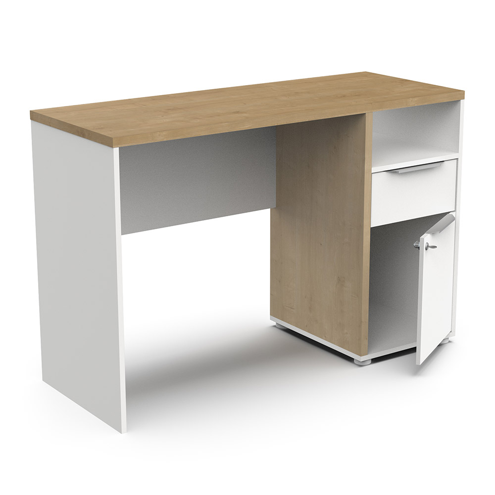 access-desk-with-lockable-door-drawer-hamilton-oak-white