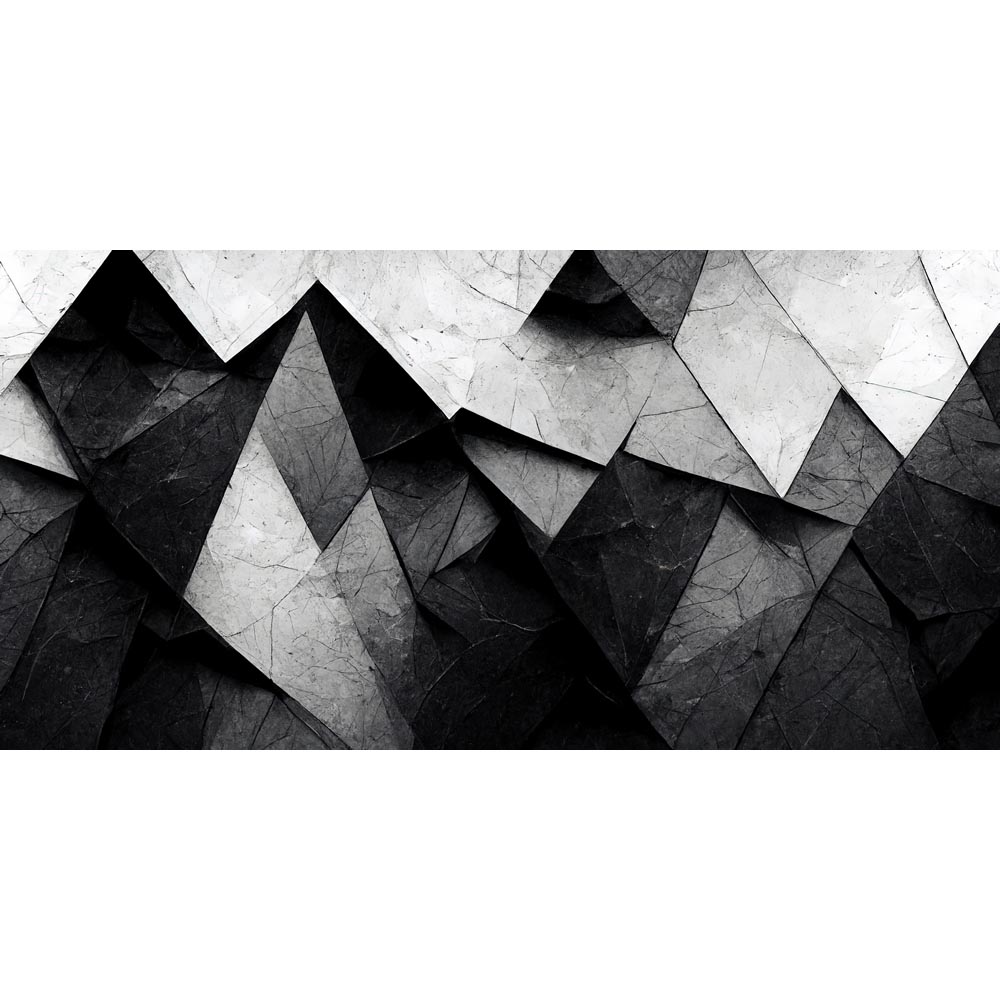 black-white-triangles-abstract-design-print-canvas-50cm-x-100cm-x-3cm