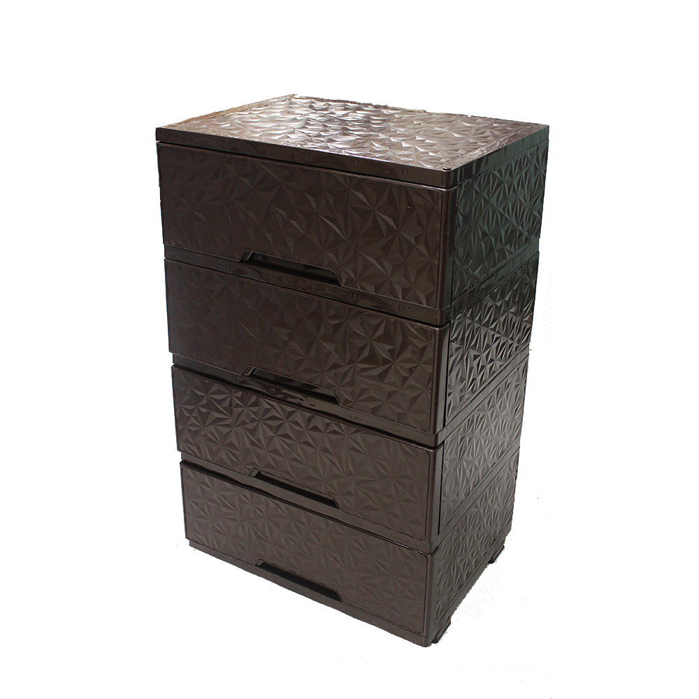 star-plastic-4-drawer-storage-cabinet-brown-gloss-58cm-x-44cm-x-92-5cm