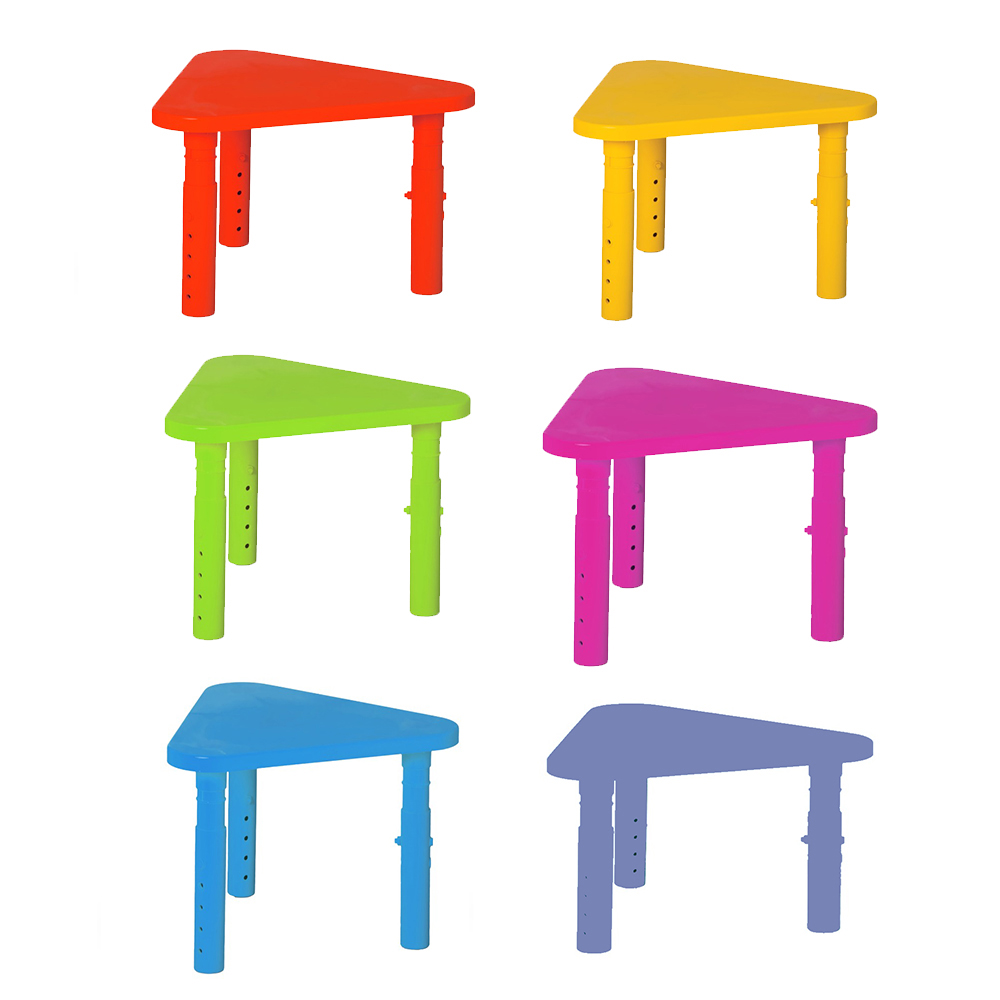 triangle-plastic-outdoor-table-for-children-6-assorted-colours