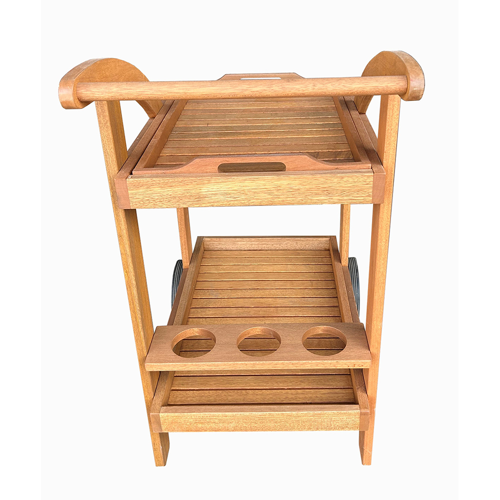 hardwood-stylish-outdoor-tea-trolley