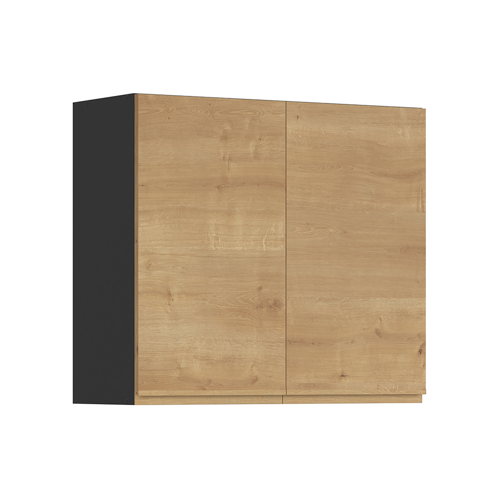sole-kitchen-2-doors-top-cabinet-arlington-oak-80cm