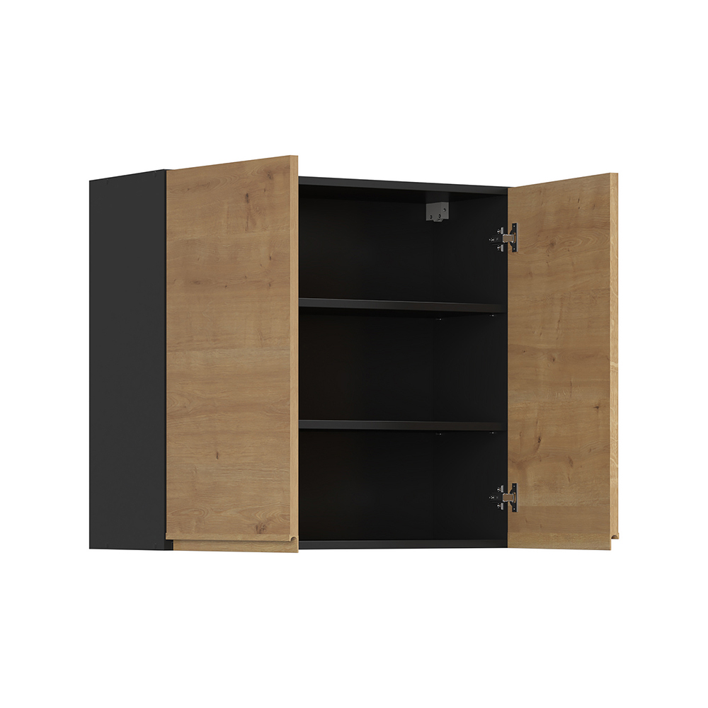 sole-kitchen-2-doors-top-cabinet-arlington-oak-80cm