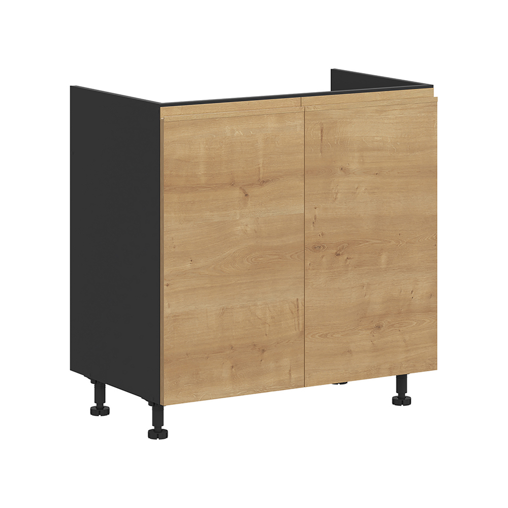 sole-kitchen-bottom-sink-unit-with-2-doors-arlington-oak-80cm