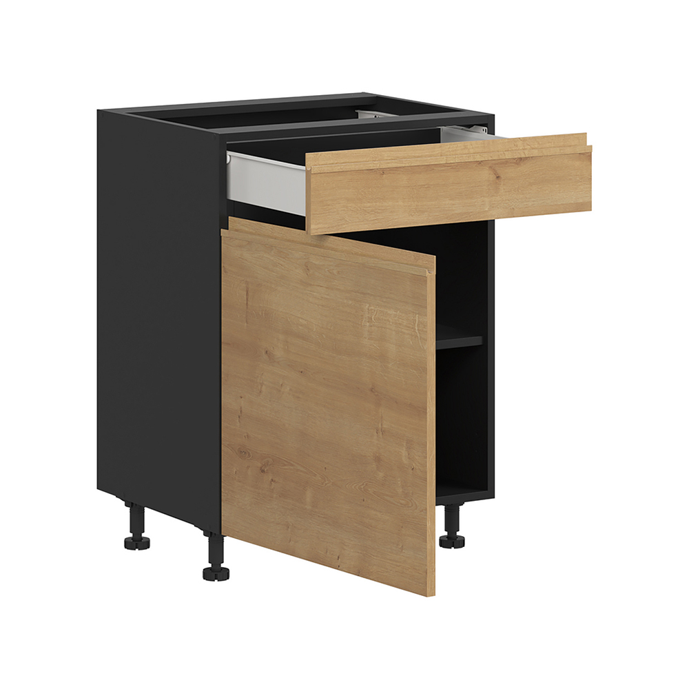 sole-kitchen-bottom-unit-with-1-drawer-door-arlington-oak-60cm