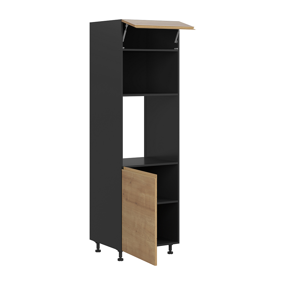 sole-kitchen-built-in-microwave-oven-tall-unit-with-2-doors-arlington-oak-60cm
