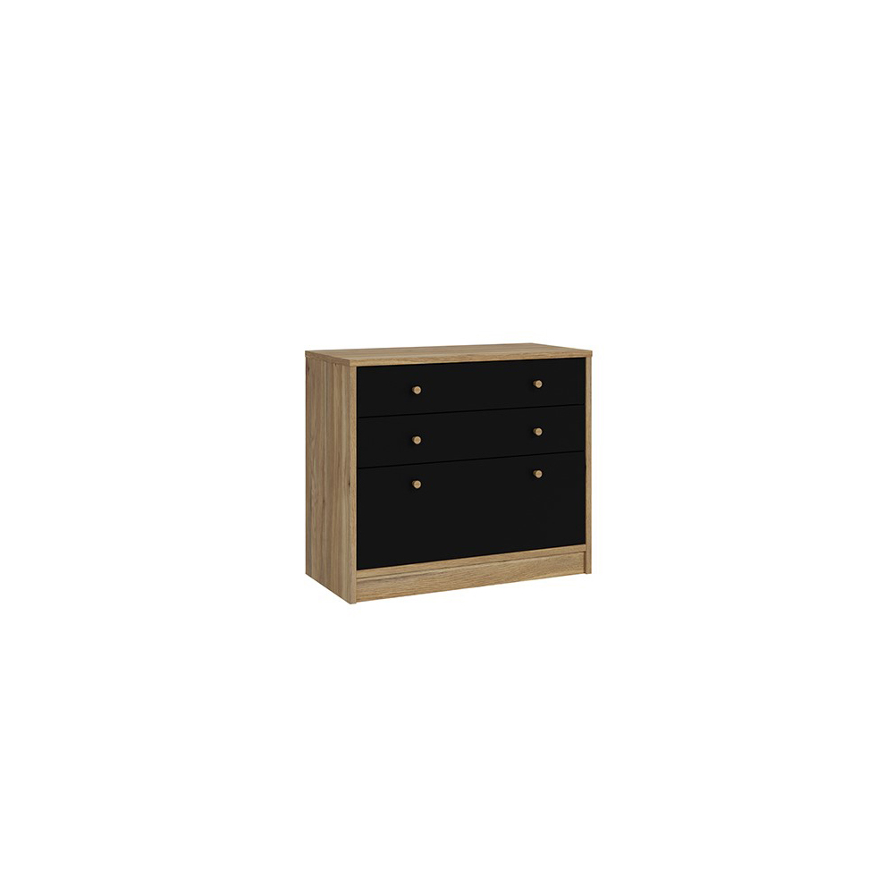 baderna-3-drawer-chest-mauvella-oak-black