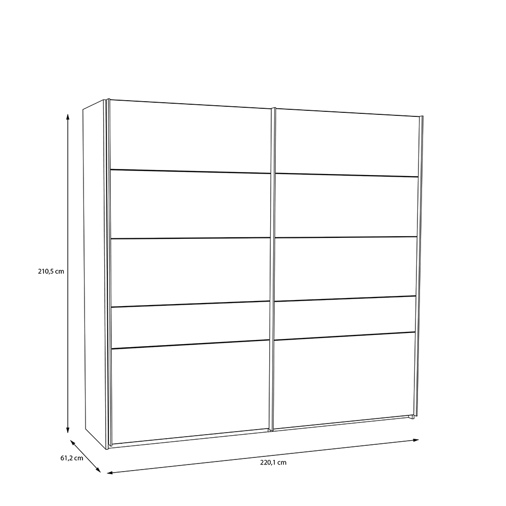 baderna-2-door-sliding-wardrobe-mauvella-oak-black-220cm-x-210cm