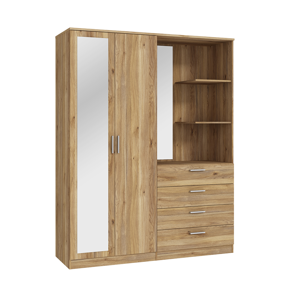 dewania-2-door-4-drawers-wardrobe-mauvella-oak