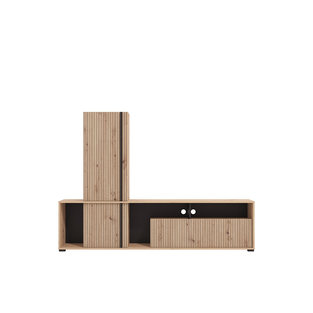 chania-tv-low-floor-unit-artisan-oak-black-195-5cm